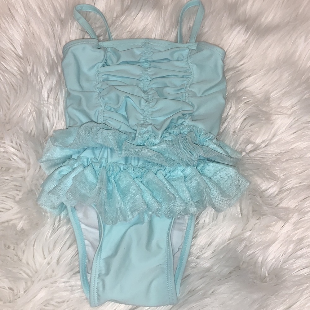 BUNDLE (3) Toddler Girls Swimsuits 18-24 /24 Months - Picture 5 of 10